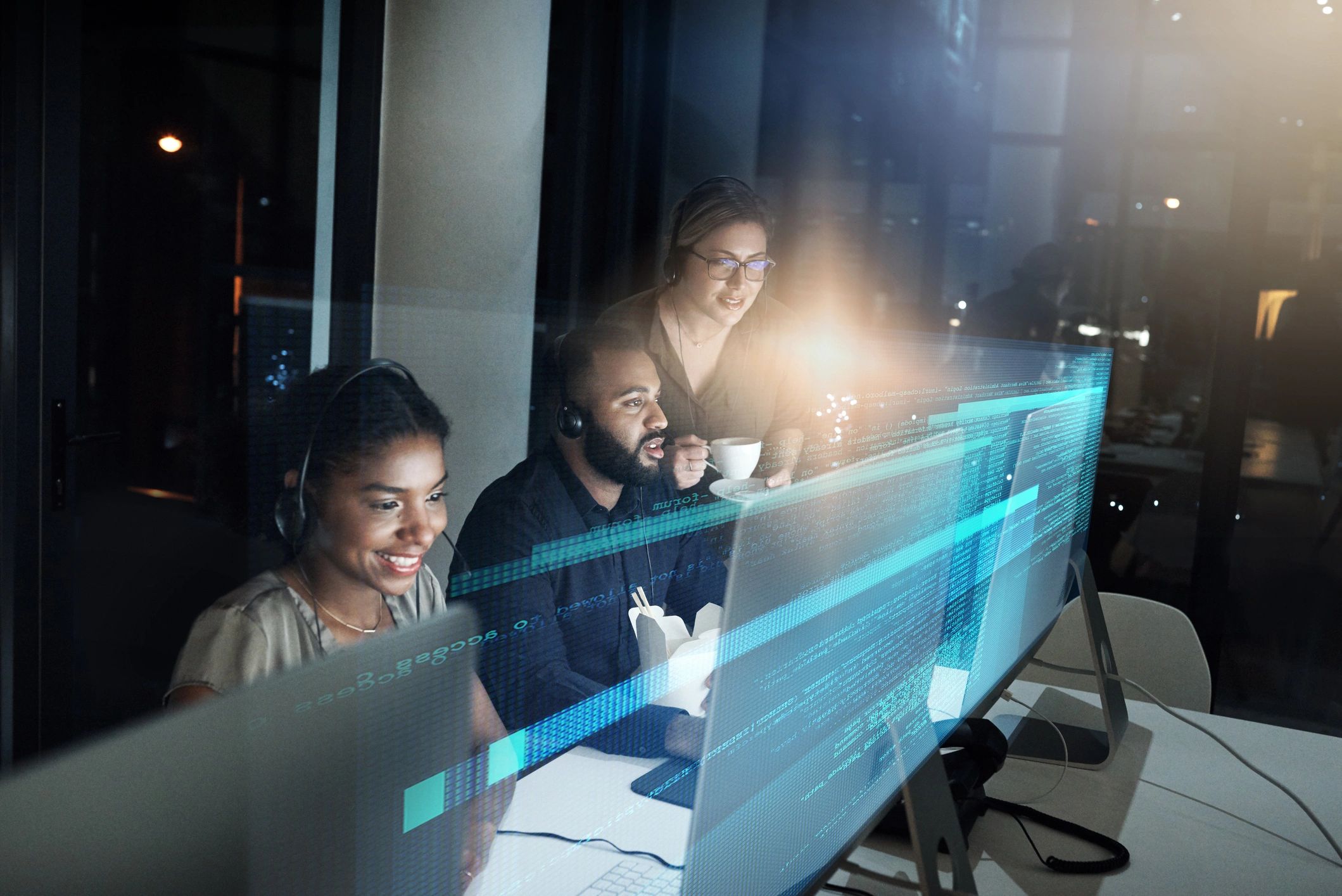 managed IT services team